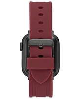 Vince Camuto Men's Premium Silicone Band Compatible with 42/44/45/Ultra/Ultra 2 Apple Watch