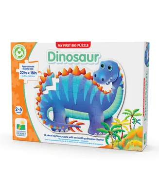 The Learning Journey My First Big Floor Dinosaur 12 Piece Puzzle Set