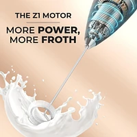Handheld Milk Frother for Coffee with Upgraded Titanium Motor (No Stand)