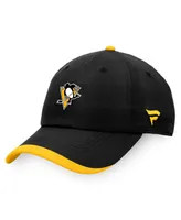 Men's Fanatics Black Pittsburgh Penguins Authentic Pro Rink Pinnacle Adjustable Hat