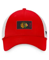 Men's Fanatics Red Chicago Blackhawks Authentic Pro Rink Trucker Snapback Hat