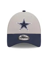 Men's New Era Gray and Navy Dallas Cowboys The League 2Tone 9FORTY Adjustable Hat