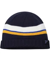 Men's adidas Navy St. Louis Blues Fisherman Beanie