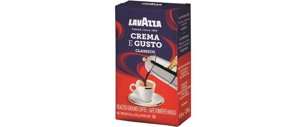LavAzza Crema E Gusto Ground Coffee (Pack of 2)