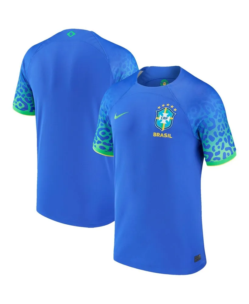 Nike Brazil Boys Away Jersey 2011, Royal/Yellow / YS