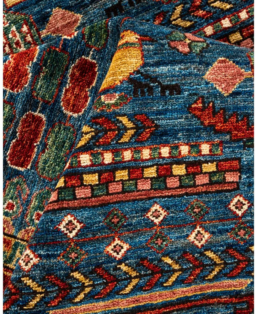 Adorn Hand Woven Rugs Serapi M1973 5'3" x 11'8" Runner Area Rug