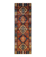 Adorn Hand Woven Rugs Serapi M1973 3'3" x 9'11" Runner Area Rug