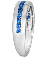 Le Vian Men's Cornflower Sapphire Band (5/8 ct. t.w.) 14k Gold