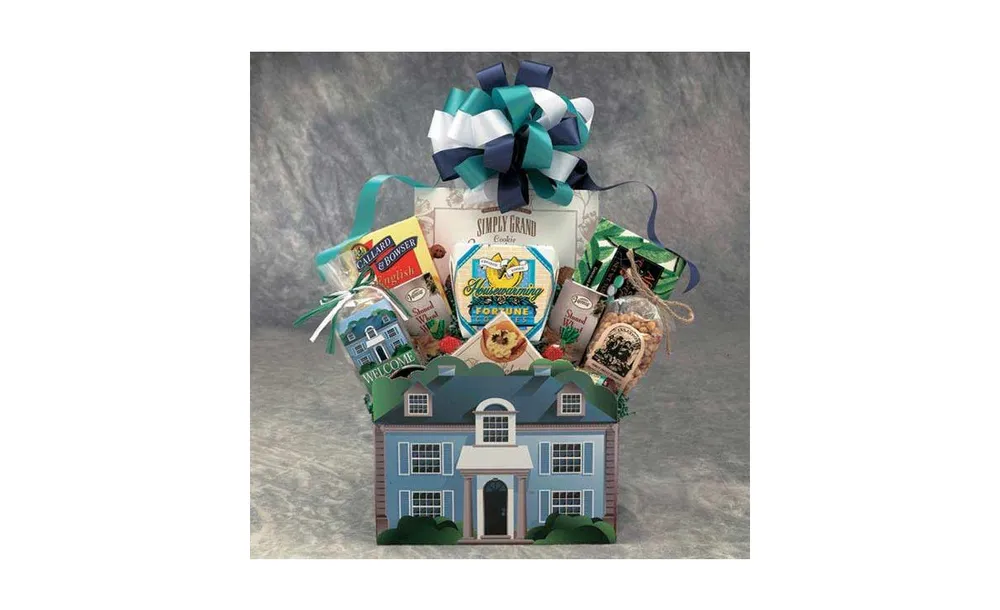 Gbds Welcome Home Snack Gift Basket- housewarming gift baskets