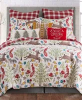 Levtex Folk Deer Woodland Quilt Sets