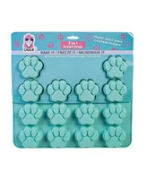 Paw Print 3 in 1 Silicone Baking Treat Tray