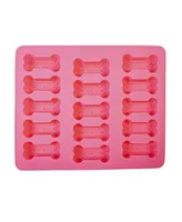 Dog Bone 3-in-1 Silicone Baking Treat Tray for Healthy, Homemade Dog Treats and More