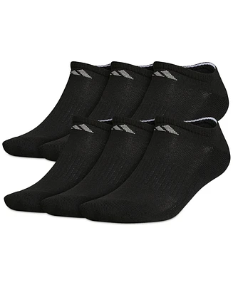 adidas Men's Cushioned Athletic 6-Pack No Show Socks