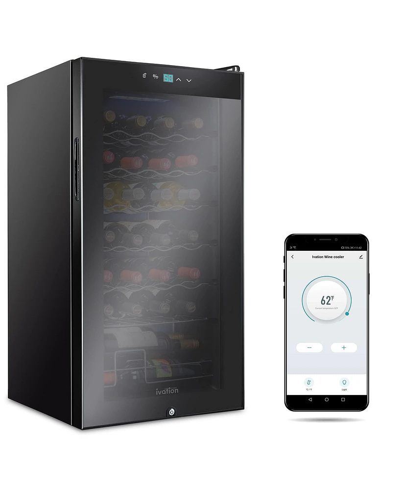 Ivation Freestanding Wine Refrigerator