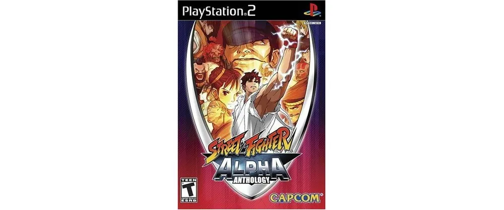  Street Fighter Alpha Anthology - PlayStation 2 : Video Games