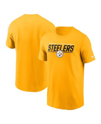 Men's Nike Gold Pittsburgh Steelers Muscle T-shirt