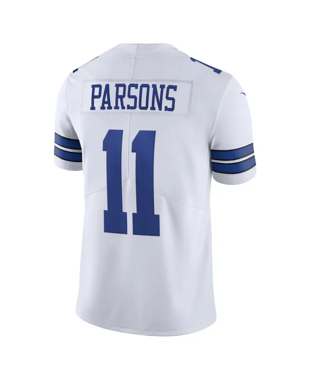 Men's Big and Tall Micah Parsons White Dallas Cowboys Alternate Game Jersey