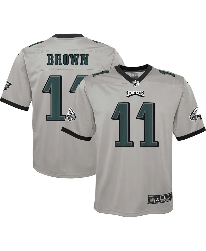 Nike Big Boys A.J. Brown Kelly Green Philadelphia Eagles Alternate Player  Name and Number T-shirt - Macy's