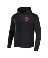 Men's Nfl x Darius Rucker Collection by Fanatics Black Chicago Bears Rocker Full-Zip Hoodie