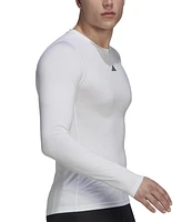 adidas Men's Techfit Performance Training Long-Sleeve T-Shirt