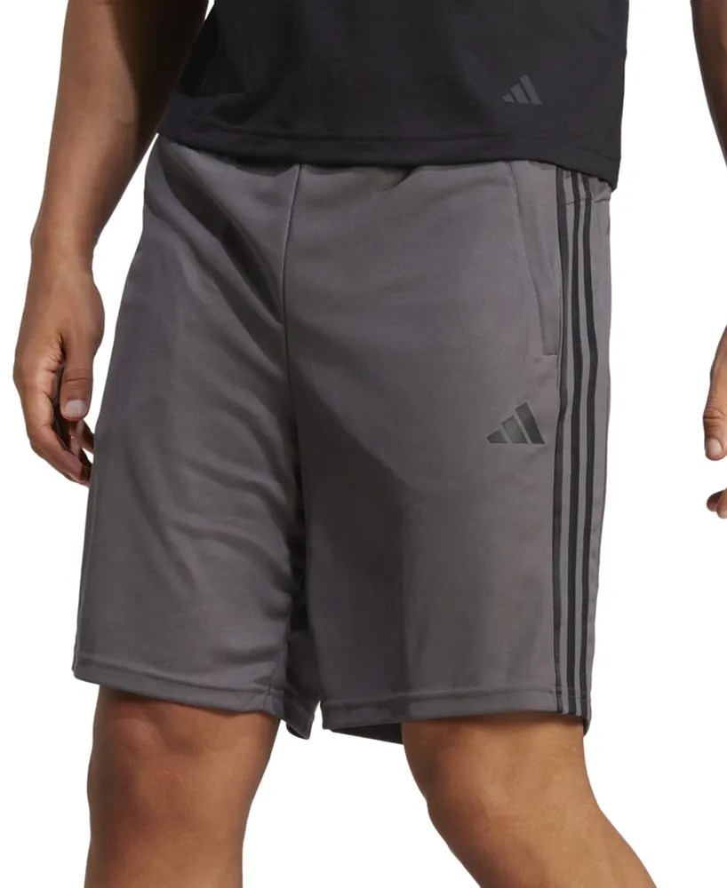 adidas Men's Train Essentials Classic-Fit Aeroready 3-Stripes 10" Training Shorts