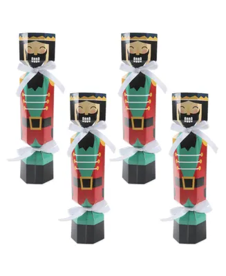 Big Dot of Happiness Christmas Nutcracker No Snap Holiday Party Table Favors Diy Cracker Boxes 12 Ct - Assorted Pre