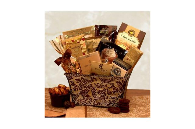 Gbds Savory Sophistication Gourmet Gift Basket - gourmet Gift Basket - 1 Basket