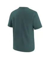 Big Boys Nike Midnight Green Philadelphia Eagles Logo T-shirt