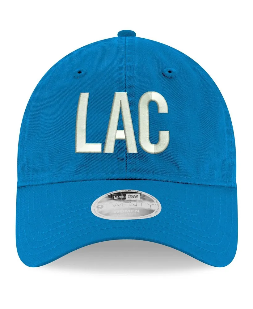 Women's New Era Powder Blue Los Angeles Chargers Hometown 9Twenty Adjustable Hat