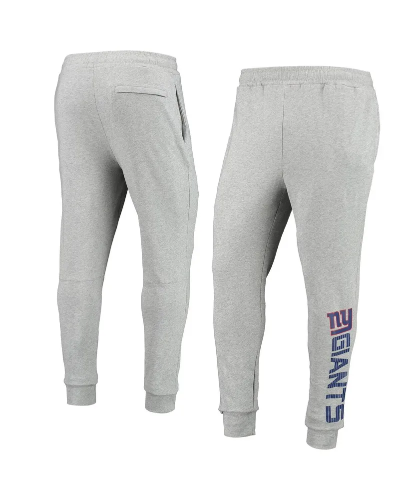 Men's Msx by Michael Strahan Heathered Gray New York Giants Jogger Pants