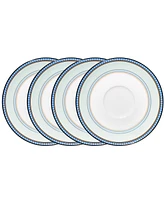 Noritake Menorca Palace Set Of 4 Saucers 6"