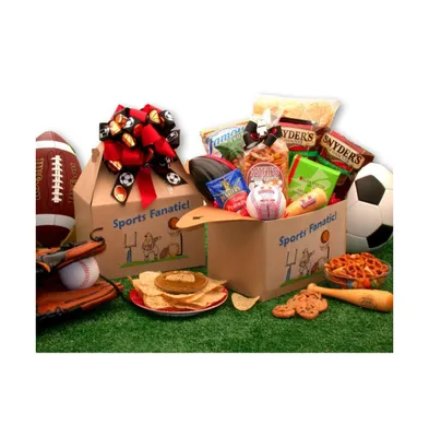 Gbds The Sports Fanatic Care Package - sports gift - gift for man - 1 Basket