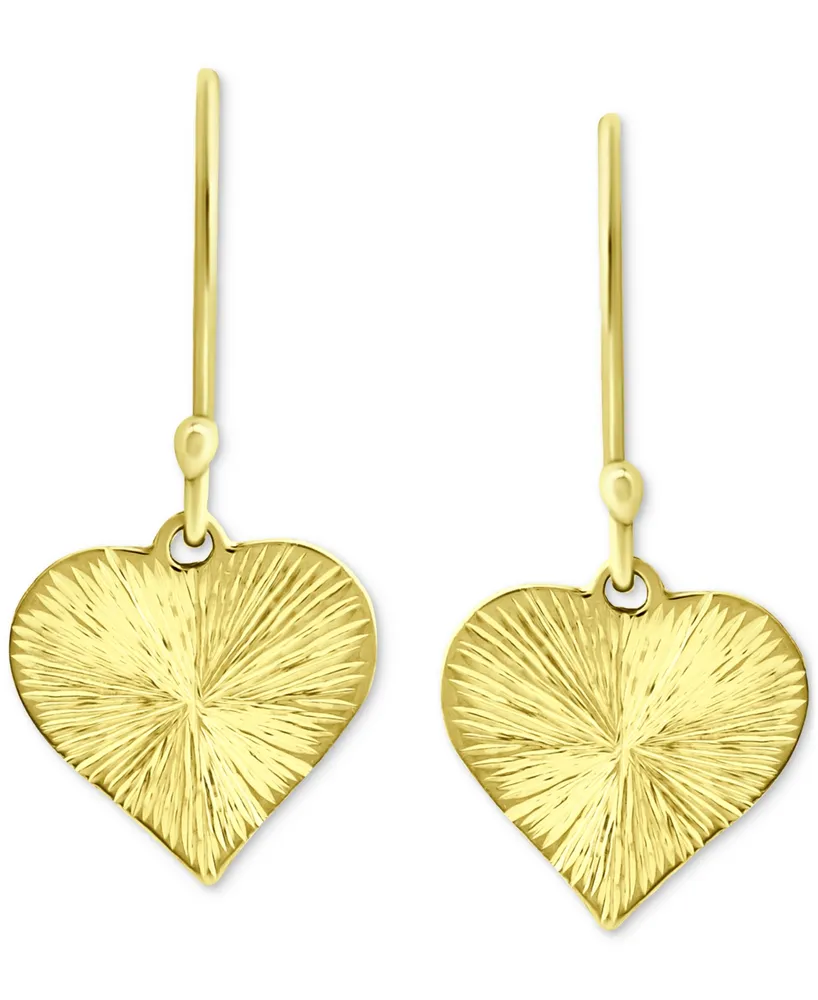 Giani Bernini Radiant Heart Drop Earrings, Created for Macy's