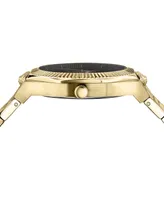 Versus Versace Men's Echo Park Gold Ion Plated Bracelet Watch 42mm