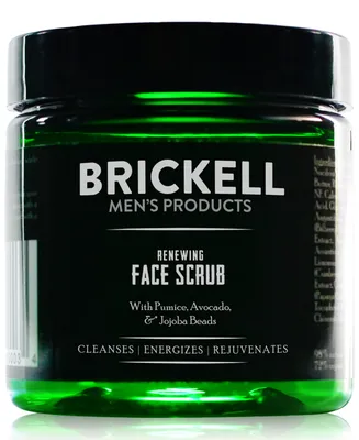 Brickell Men's Products Renewing Face Scrub, 4 oz.