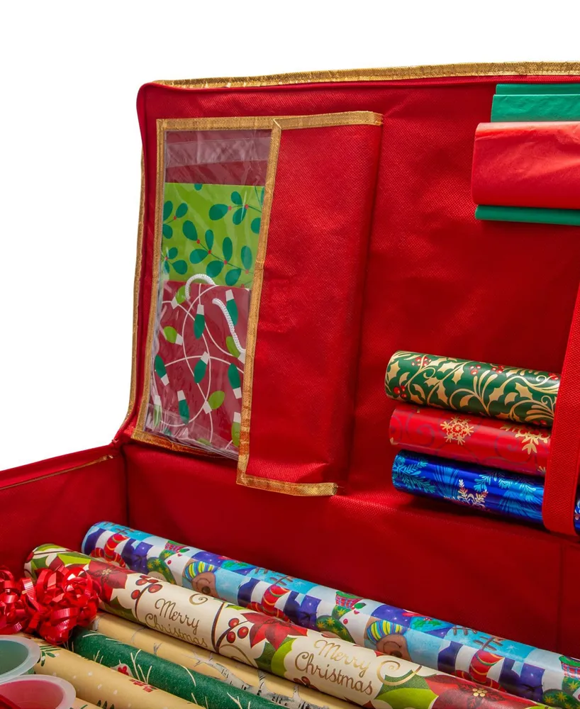 Simplify Holiday Gift Wrap Storage Tote