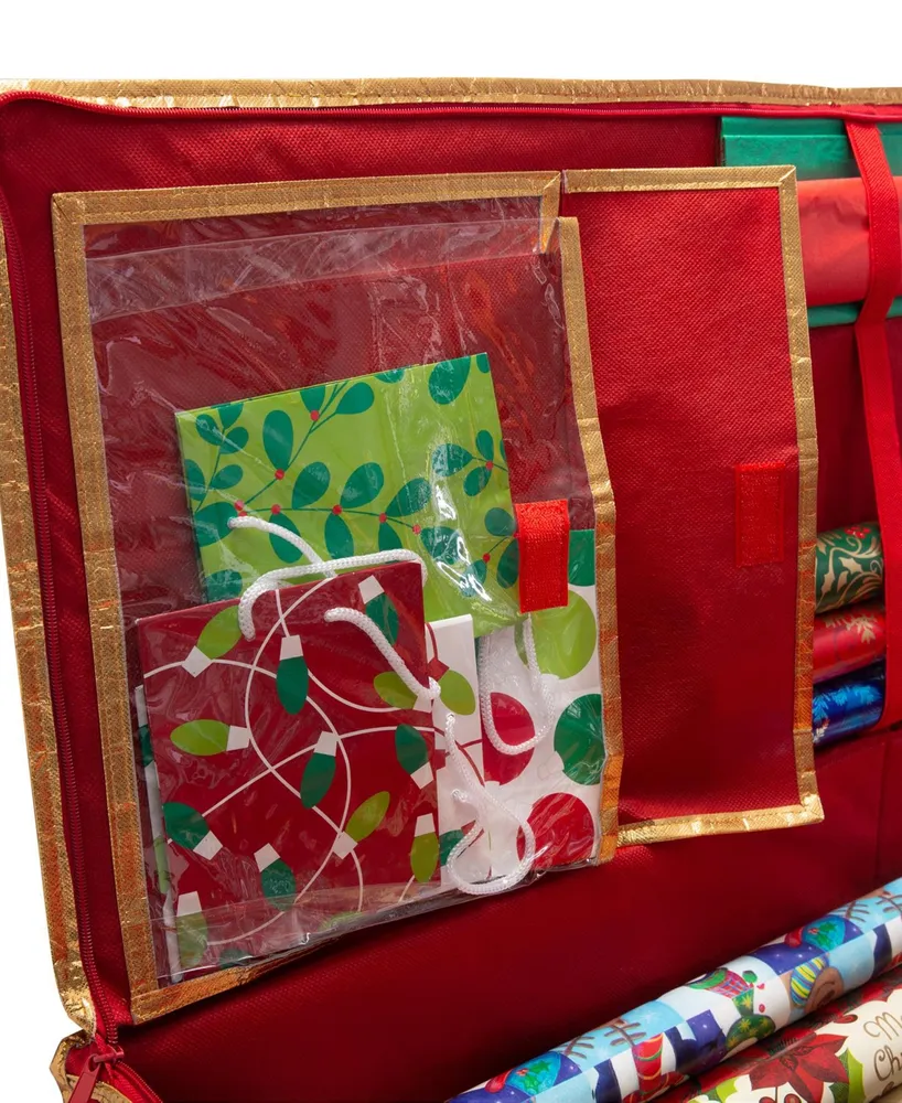 Simplify Holiday Gift Wrap Storage Tote