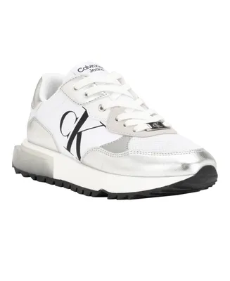 Calvin Klein Women's Magalee Casual Logo Lace-up Sneakers