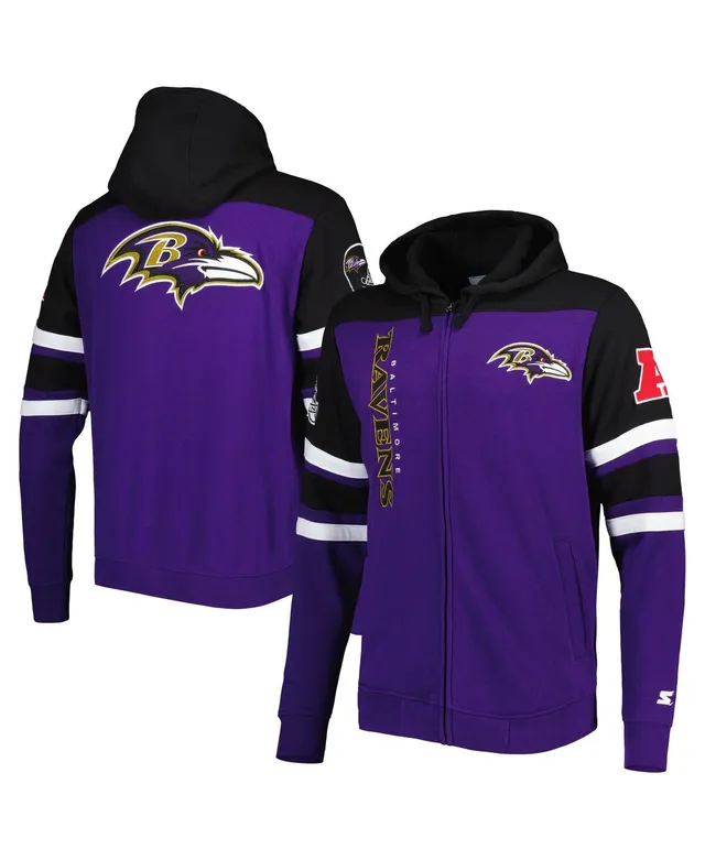 Men's Starter Purple Minnesota Vikings Extreme Full-Zip Hoodie Jacket