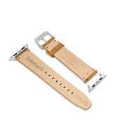 Timberland Unisex Ashby Wheat Genuine Leather Universal Smart Watch Strap 22mm