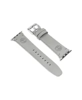 Timberland Unisex Ashby Gray Genuine Leather Universal Smart Watch Strap 22mm