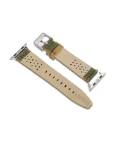 Timberland Unisex Daintree Dark Green Genuine Leather Universal Smart Watch Strap 20mm