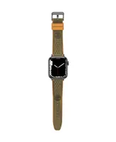 Timberland Unisex Daintree Dark Green Genuine Leather Universal Smart Watch Strap 22mm