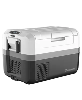 48 Quart Portable Electric Car Cooler Refrigerator Compressor Freezer Camping