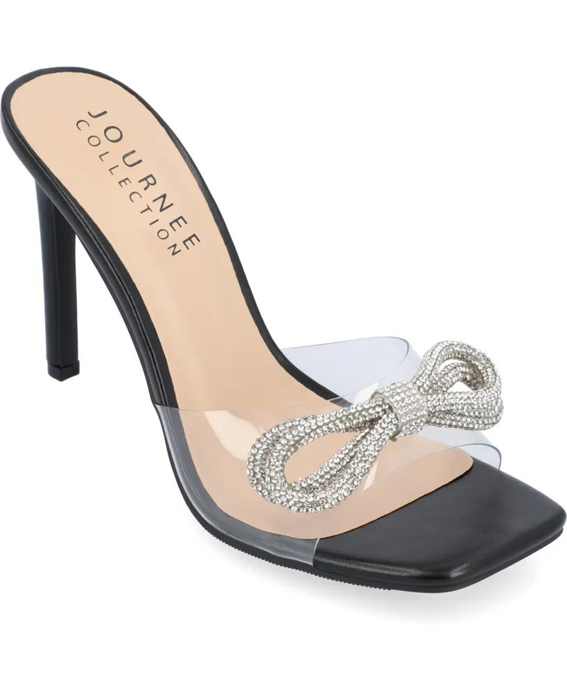 Journee Collection Women's Fenella Lucite Stilettos