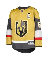 Big Boys and Girls Mark Stone Gold Vegas Golden Knights Home Captain Patch Premier Player Jersey