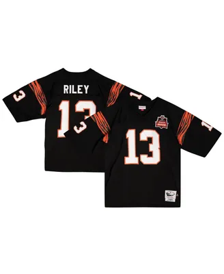 Men's Mitchell & Ness Ken Riley Black Cincinnati Bengals 1981 Authentic Retired Player Jersey