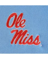 Men's Columbia Powder Blue Ole Miss Rebels Shotgun 2.0 Omni-Wick Quarter-Zip Jacket