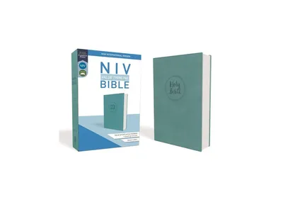 Niv, Value Thinline Bible, Leathersoft, Teal, Comfort Print by Zondervan