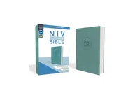 Niv, Value Thinline Bible, Leathersoft, Teal, Comfort Print by Zondervan